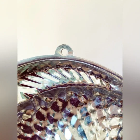 Vintage Silver Koi Fish Mold Nautical Wall Decor Retro Coastal Kitchen Rustic - Picture 6 of 9